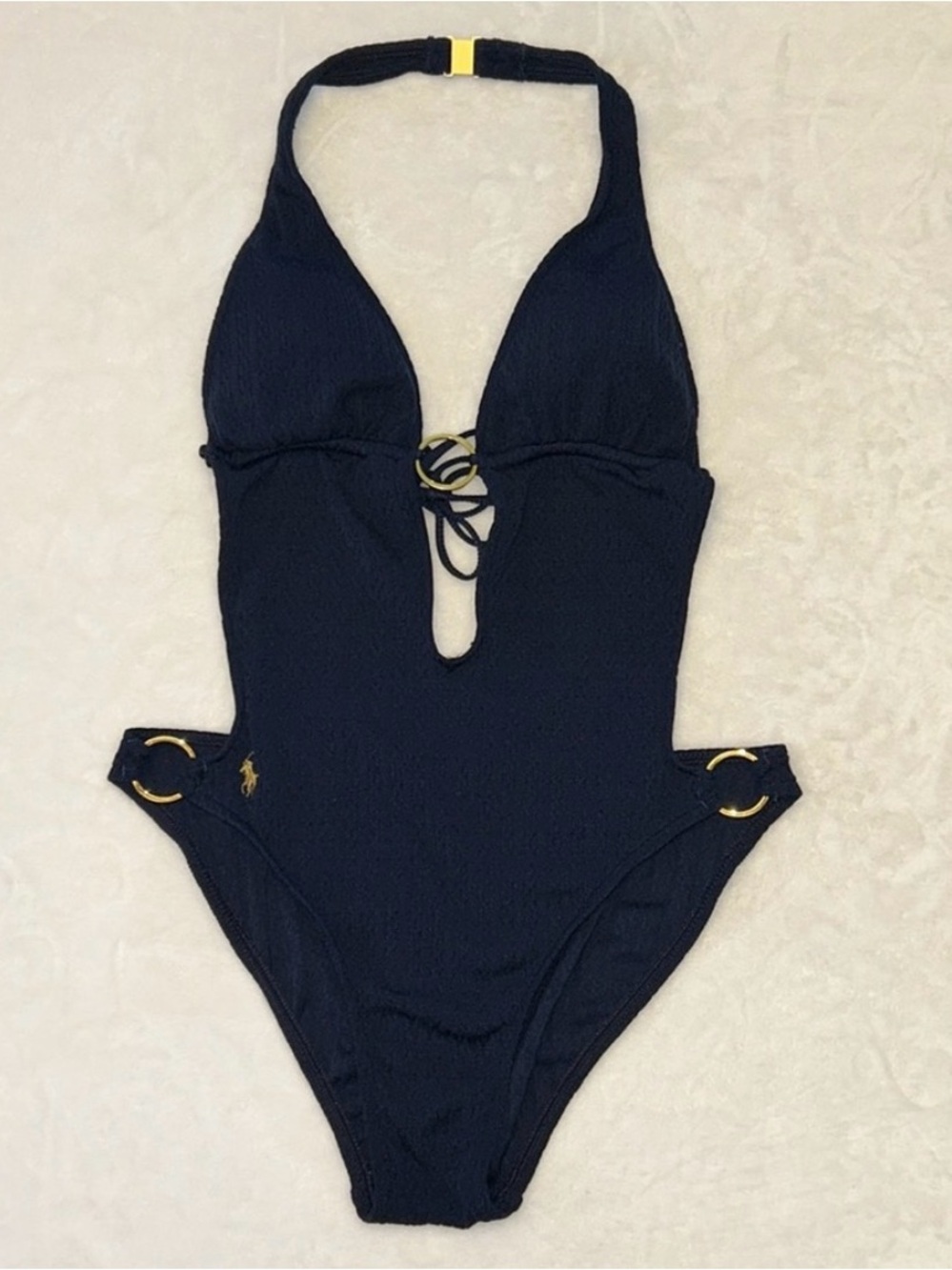 Ralph Lauren Black One Piece Swimsuit
